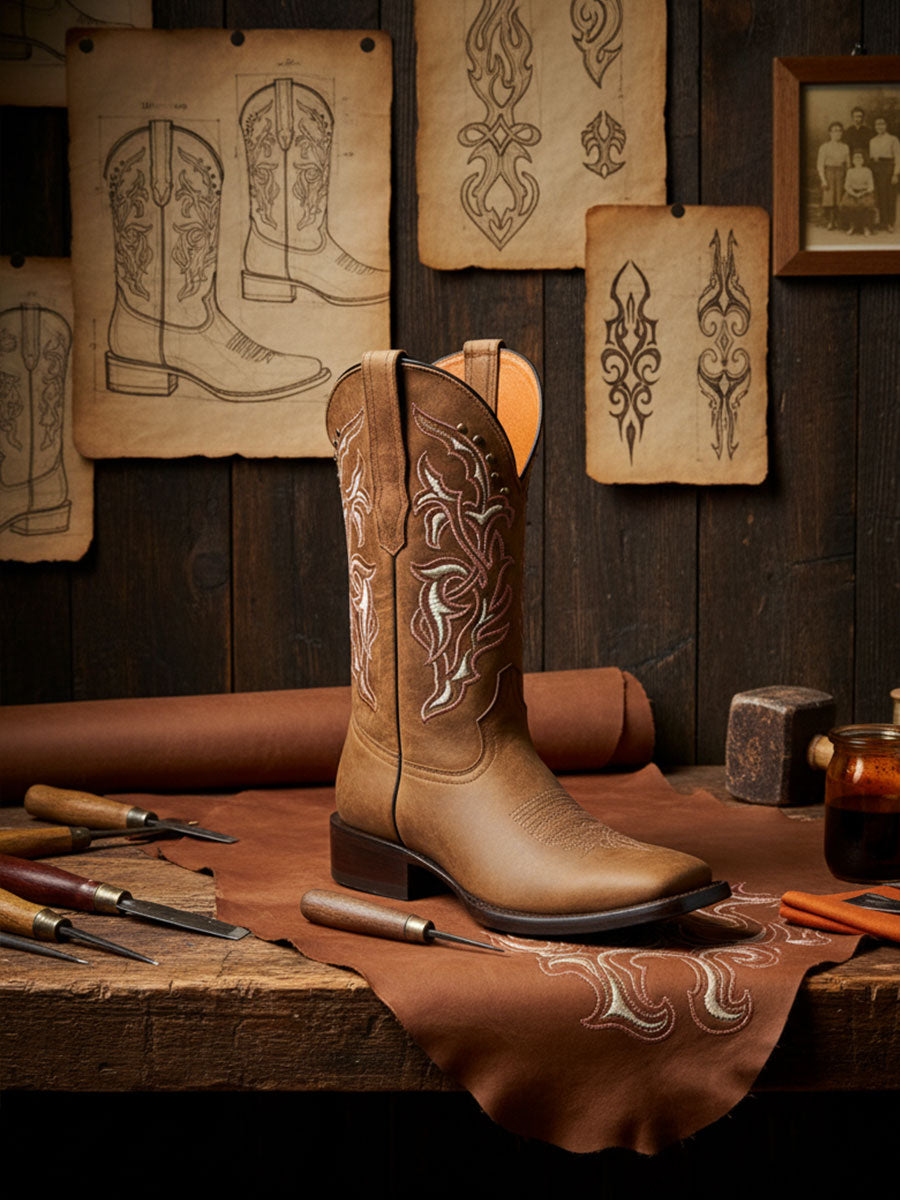 Cowboy Boot Rodeo El General - Alazan Tobacco 44649