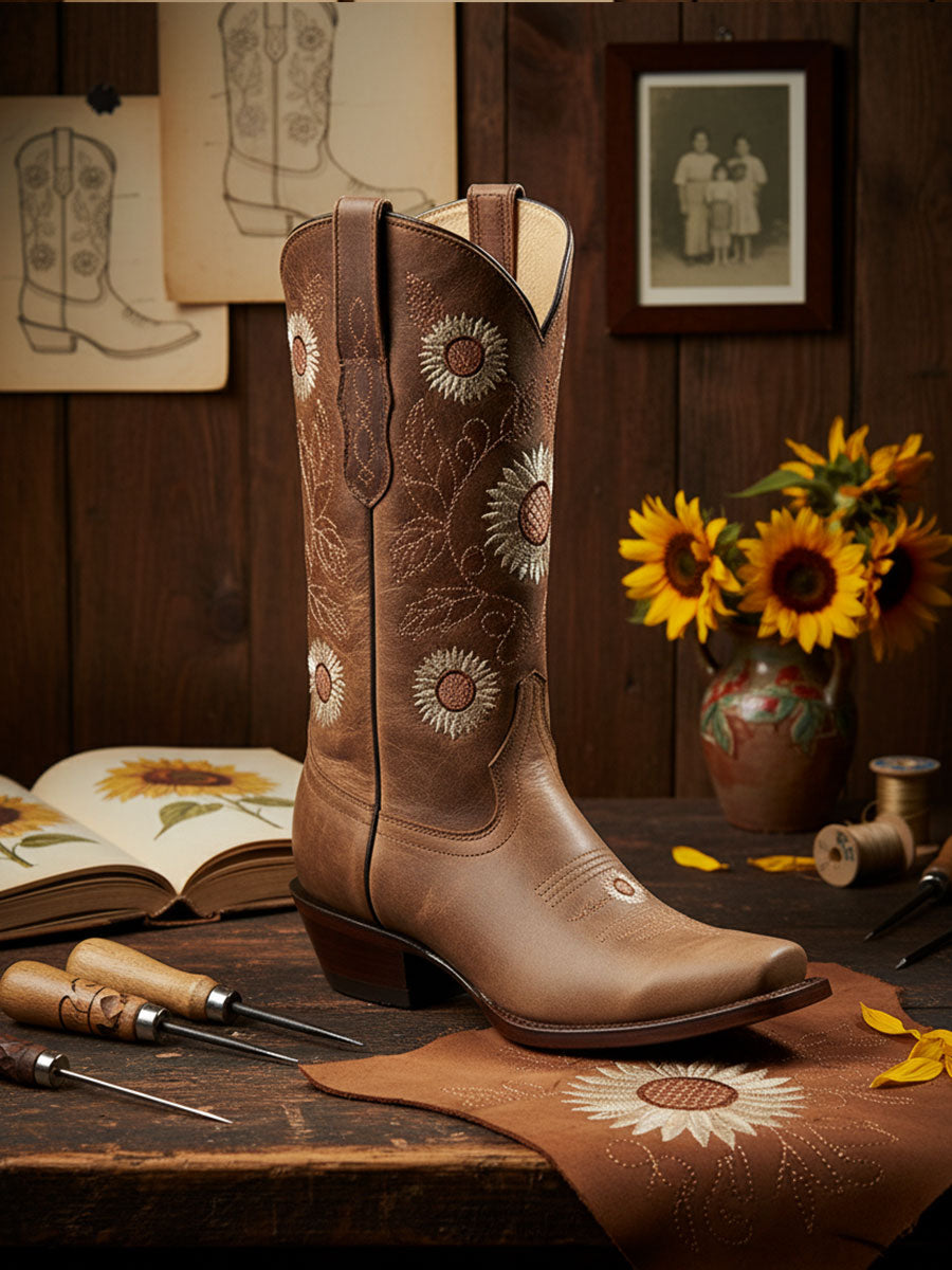 The Vagabond Sunflower Suede