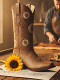 The Vagabond Sunflower Suede