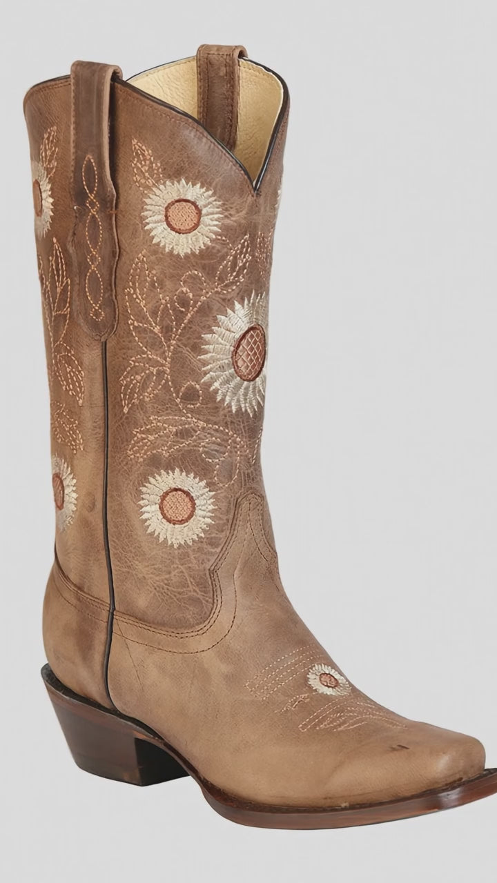 The Vagabond Sunflower Suede